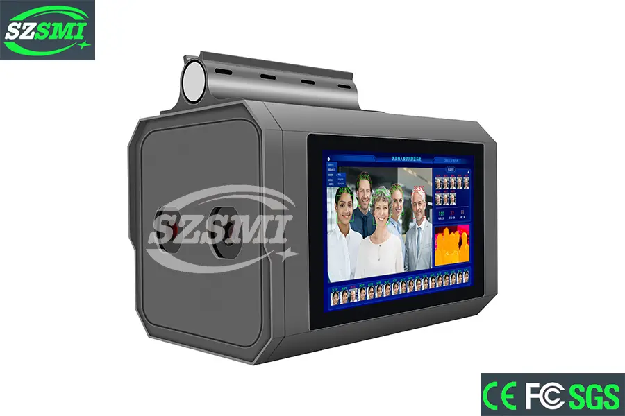 Thermal imaging face recognition temperature measurement system